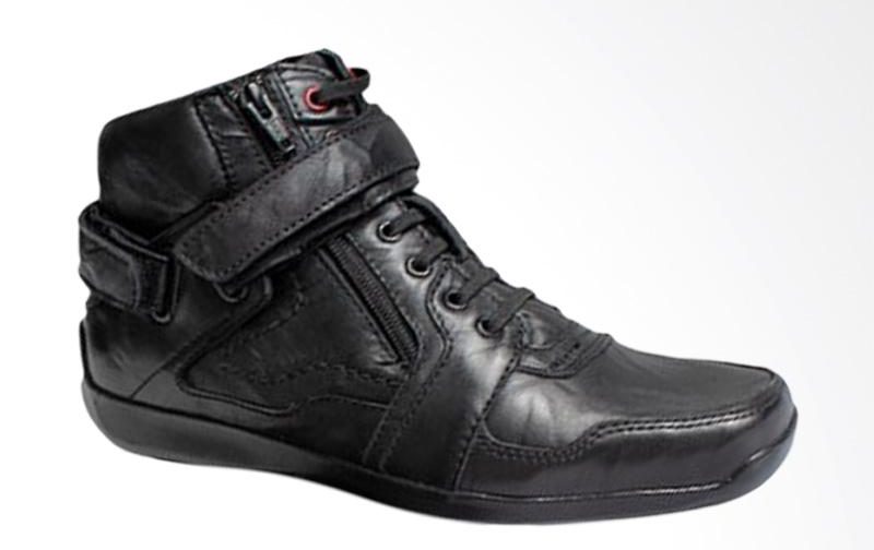 2.Gino Mariani Elario 3 Exclusive Casual Sepatu Boot Pria – Black